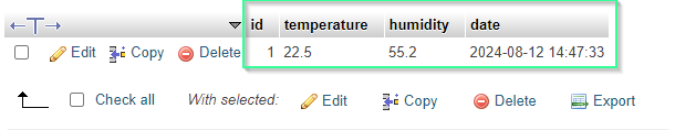 read stored data